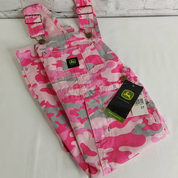 'JOHN~DEERE' CAMOUFLAGE OVERALL PANTS - Picture 5 of 16